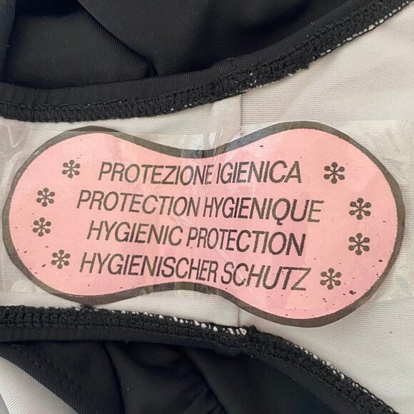 One Piece Black & White Polka Dot Bathing Suit - Picture 11 of 11